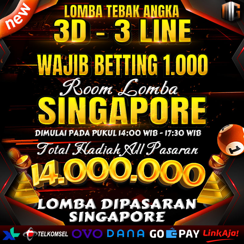 ROOM LOMBA TOGEL SINGAPORE POOLS 3D 3LINE WAJIB BETTING 1000